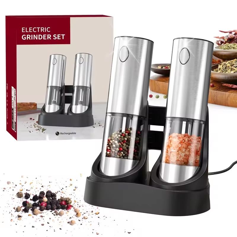 Kitchen Gadgets For Cooking - 1/2PCS Elektrische Zout- en Pepermolen met