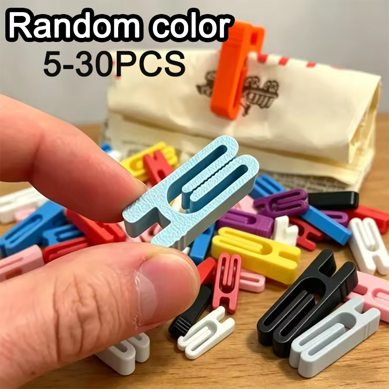 Kitchen Gadgets To 3D Print - Snackzakjes-afsluitclips 3D-geprinte voedselverpakkingsclips Willekeurige kleurrijke keukengadget