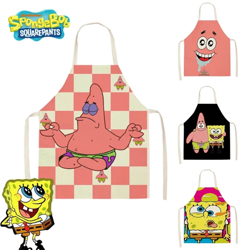 Kitchen Gadgets You Need - SpongeBob Patrick Keukenschorten voor volwassenen Linnen