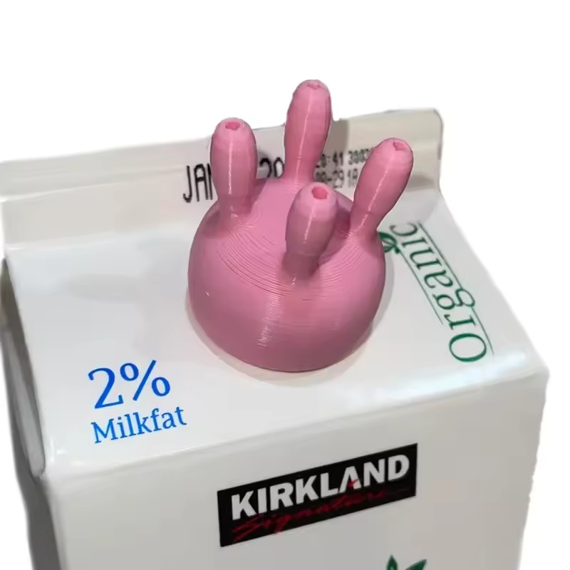 Kitchen Gadgets To 3D Print - 3D-geprinte NIEUWE melkstop in de vorm