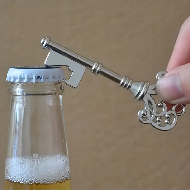 Kitchen Gadgets For Gifts - 1pc, flesopener, vintage kroonsleutelvorm flesopener, geschikt