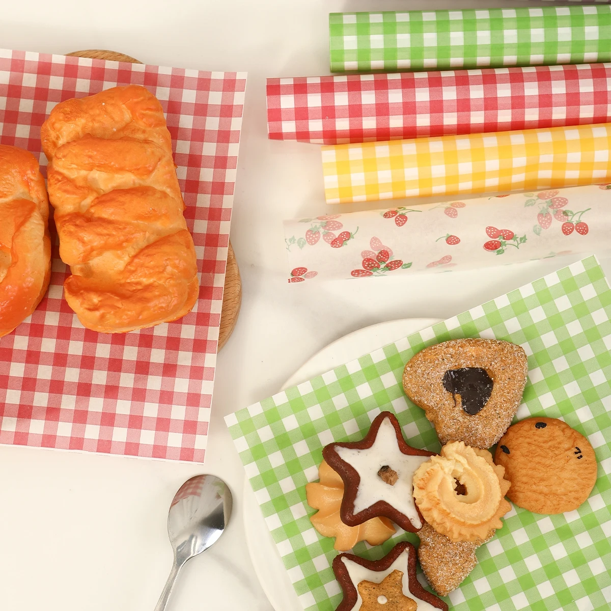 Kitchen Gadgets For Gifts - 50 Stuks Oliebestendig Inpakpapier Voor Brood