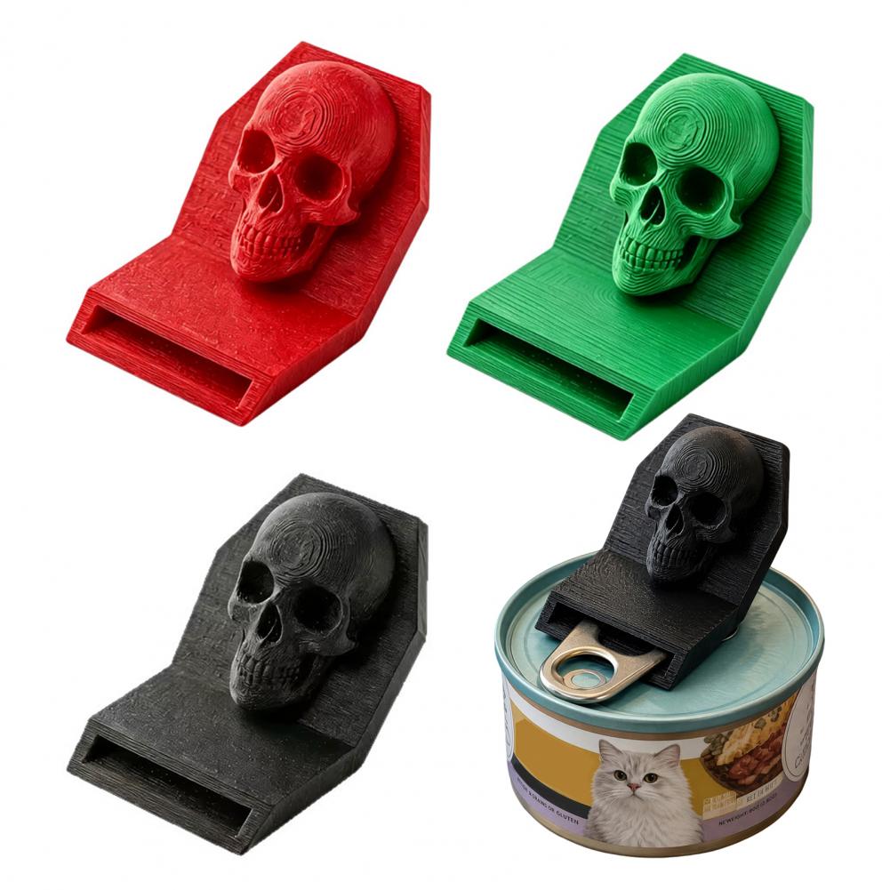 Kitchen Gadgets To 3D Print - Handmatige opener Gotische schedelopener 3D-geprint keukengereedschap