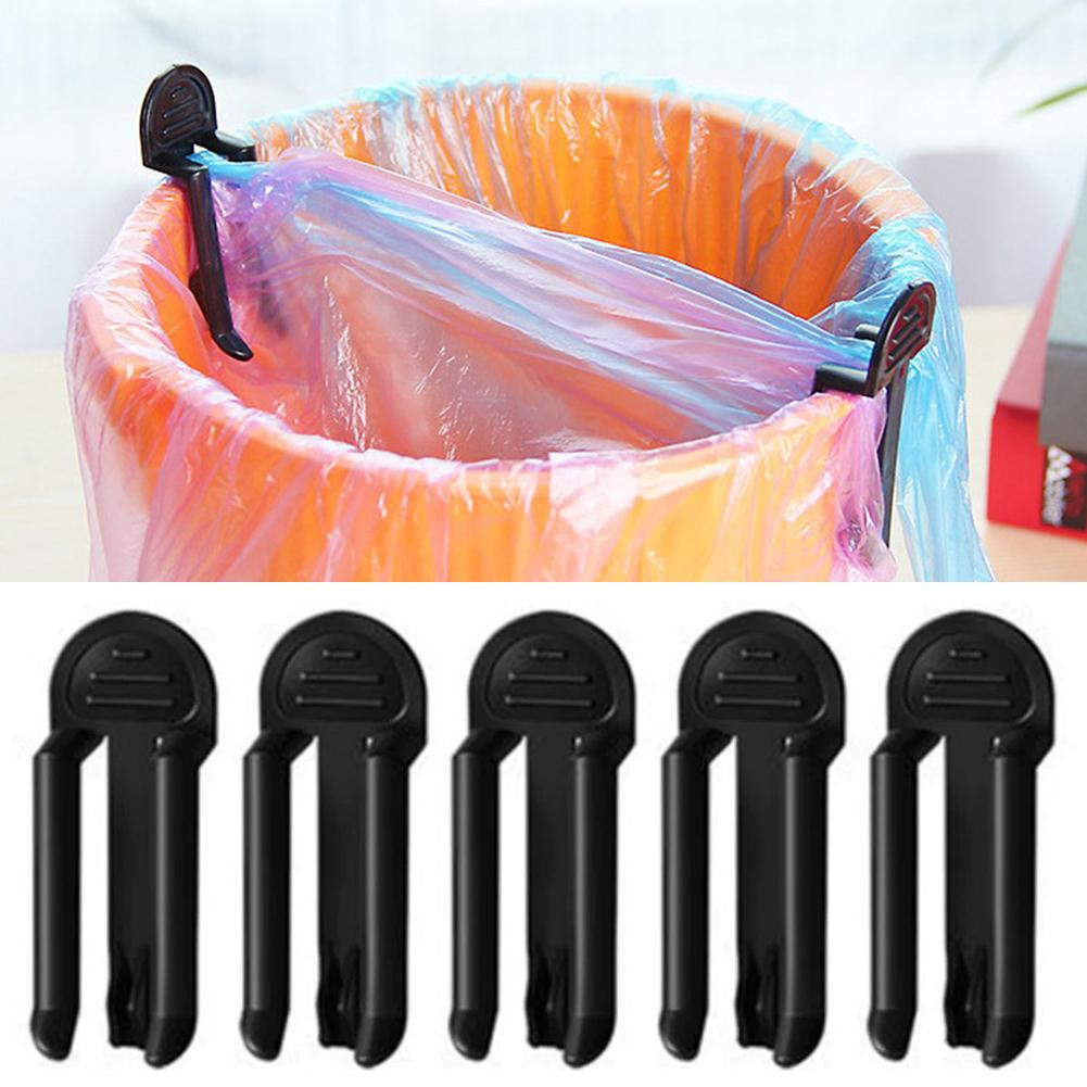 Kitchen Gadgets Organizer - 2/5 Stuks Plastic Afvalzakclip Vaste Afvalbakhouder
