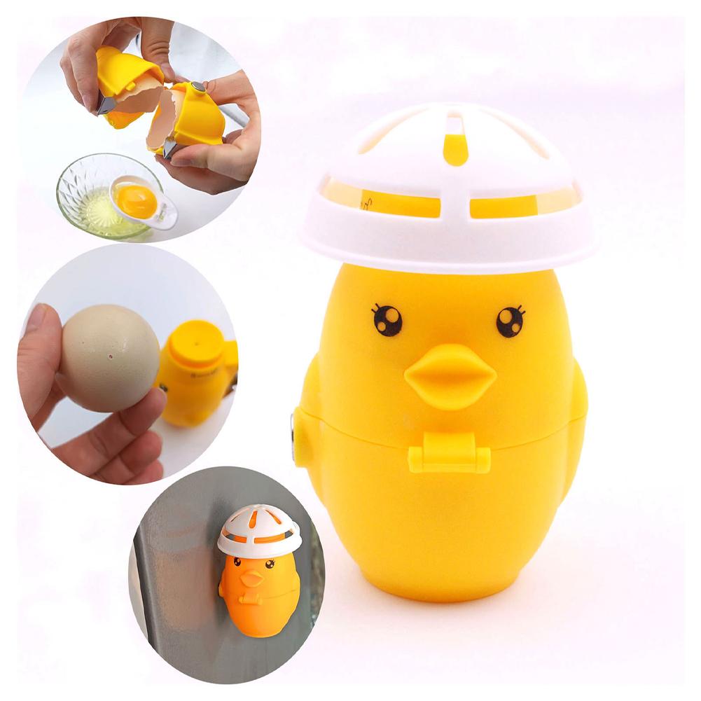 Egg Separator Tool - Keuken-eierschaalopener en witte scheider, essentieel bakgereedschap