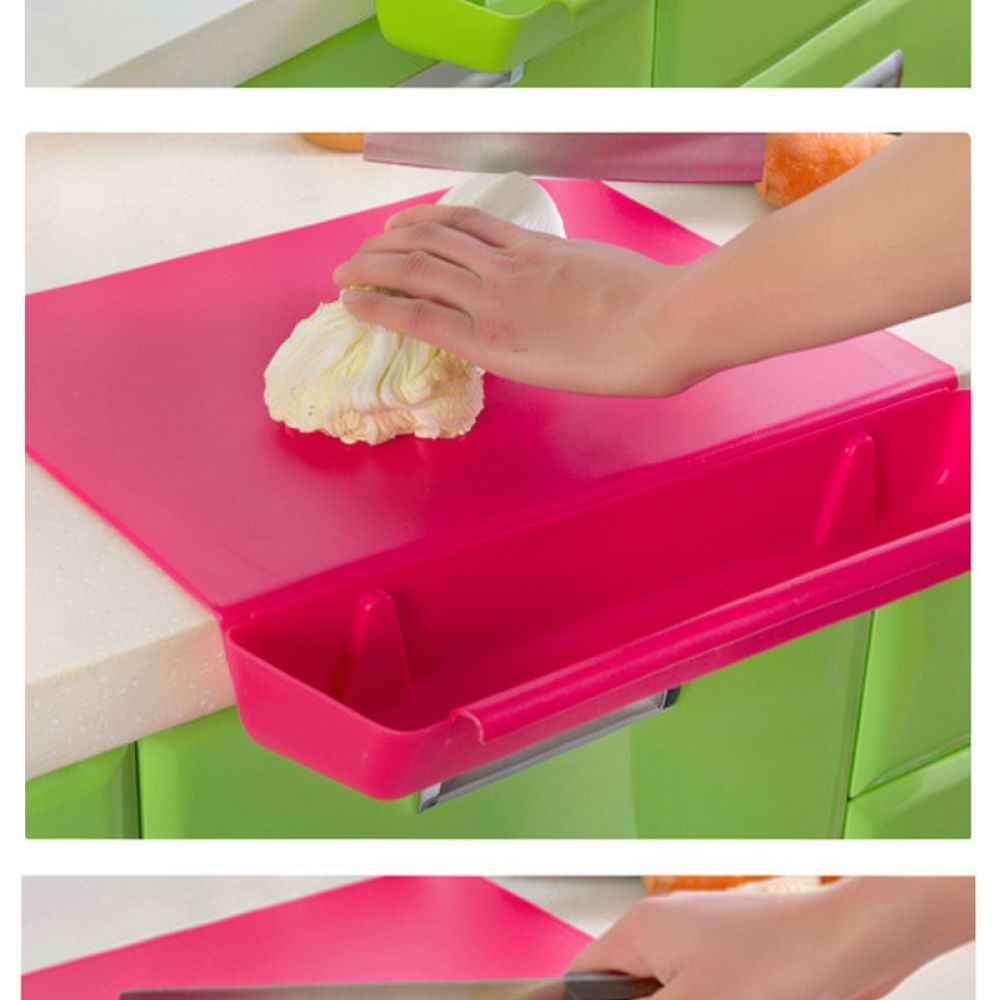 Kitchen Gadgets For Cooking - Multifunctionele keuken snijplankenset, duurzame acrylplaat, afneembare