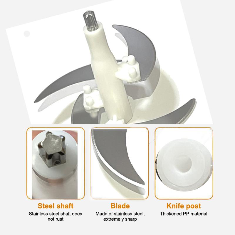 Kitchen Gadgets On Sale - Nieuwe verkoop. Elektrische vleesmolenmes Voedselvergruizer Processor