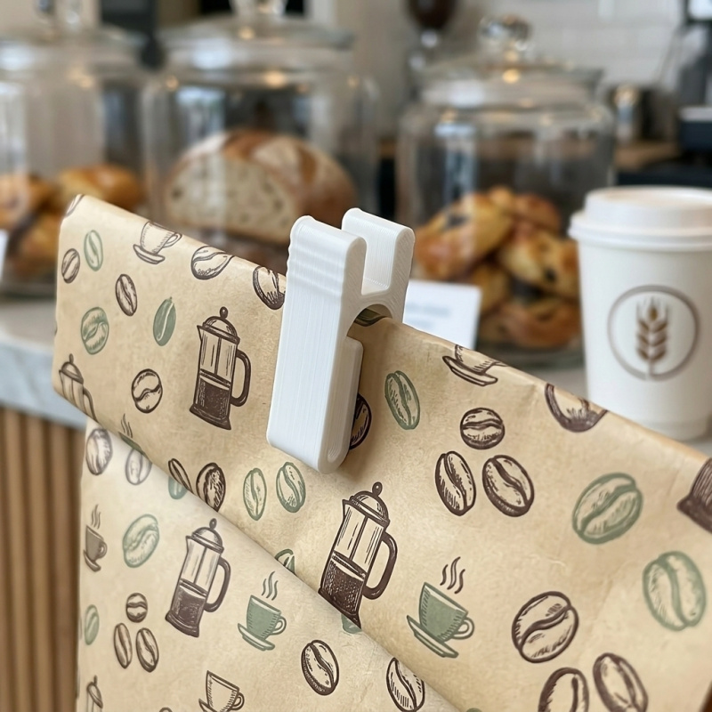 Snackzakjes-afsluitclips 3D-ge - Kitchen Gadgets To 3D Print recensie en prijs