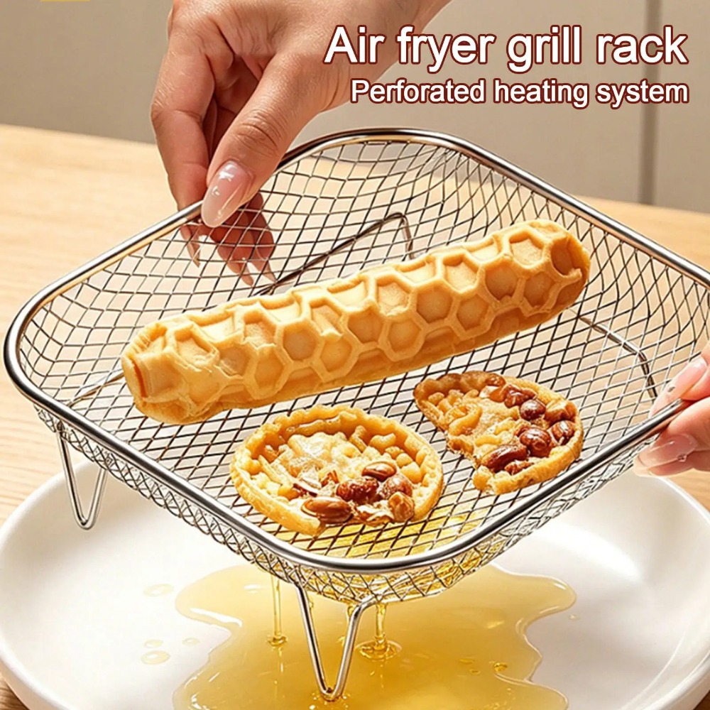 Airfryer-rek met antiaanbaklaa - Kitchen Gadgets On Sale recensie en prijs