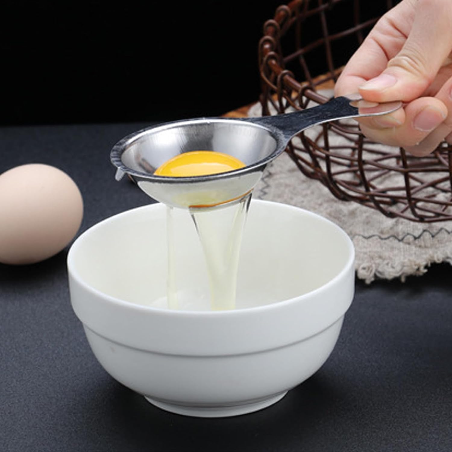 Roestvrijstalen eierscheider Z - Egg Separator Tool recensie en prijs