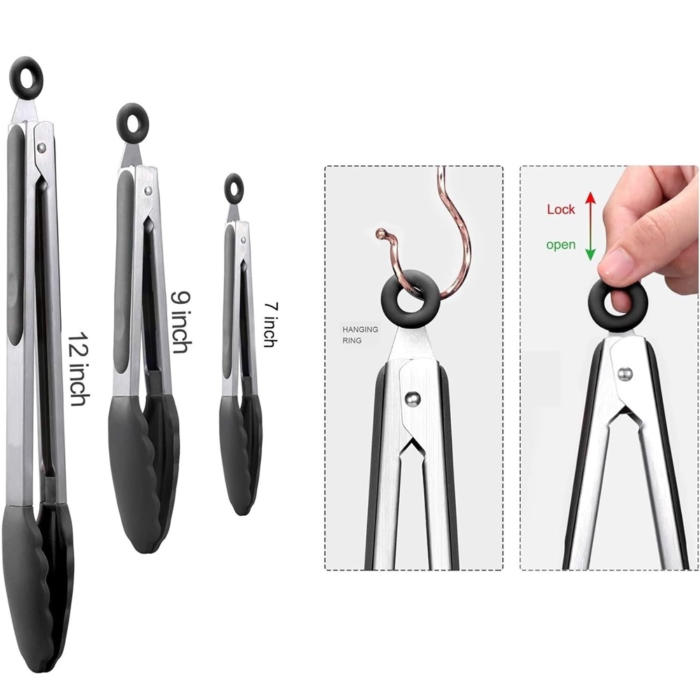 Siliconen BBQ-grilltang Keuken - Kitchen Gadgets For Cooking recensie en prijs