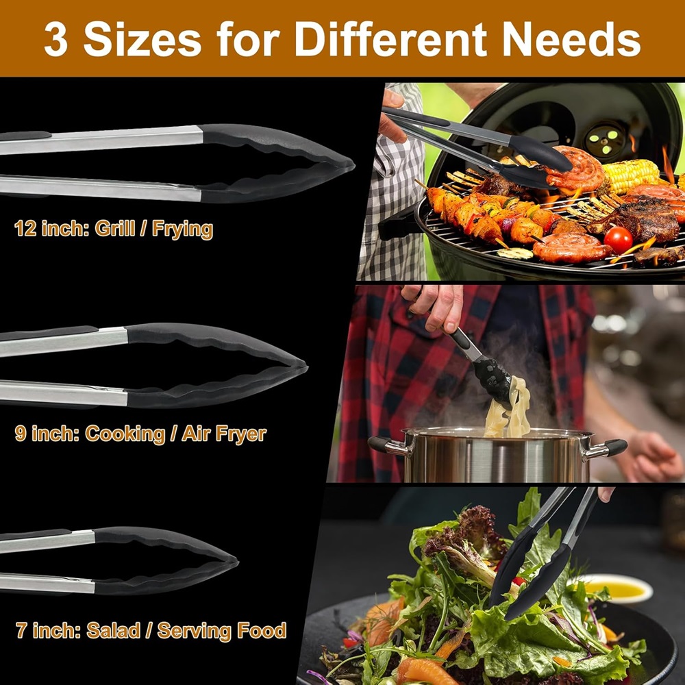 Siliconen BBQ-grilltang Keuken - Kitchen Gadgets For Cooking recensie en prijs