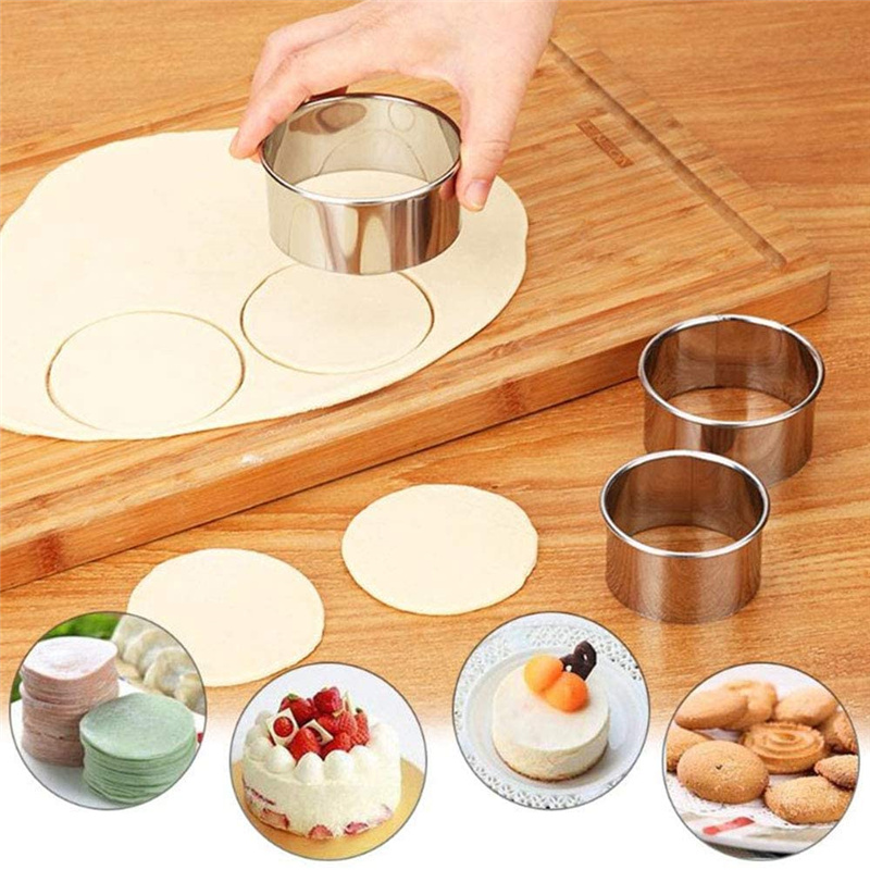 5PCS Ronde Rvs Biscuit Mold Kn - Kitchen Gadgets For Cooking recensie en prijs