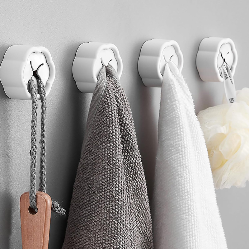 6 STKS Zelfklevende handdoekho - Kitchen Gadgets Organizer recensie en prijs